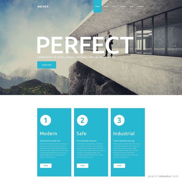 architect wordPress theme