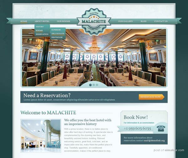 Hotel Drupal Themes