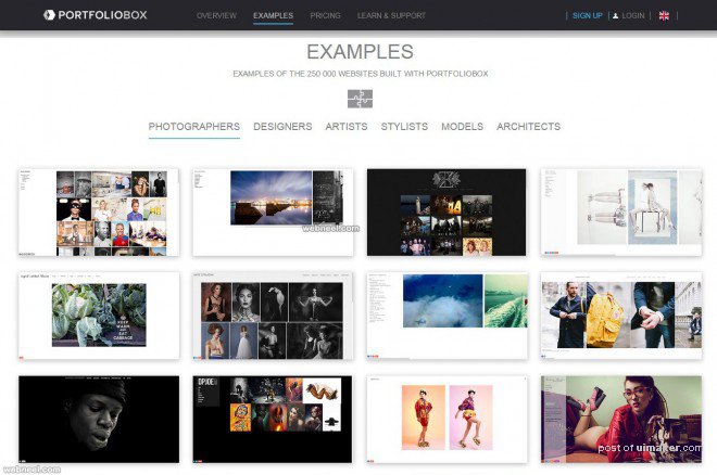 free website portfoliobox