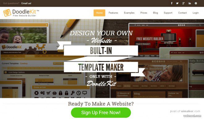 free websites doodlekit