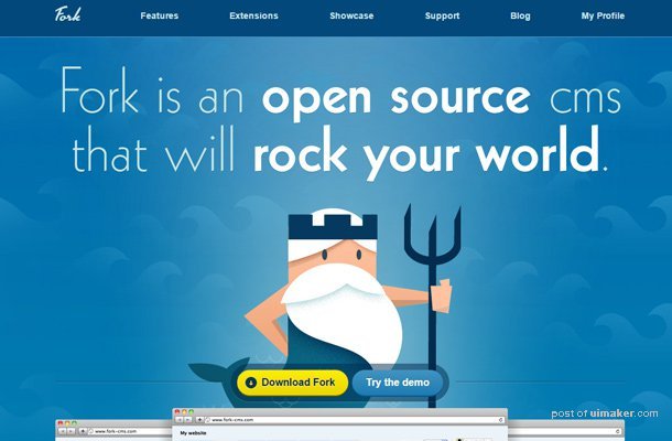 fork cms open source website