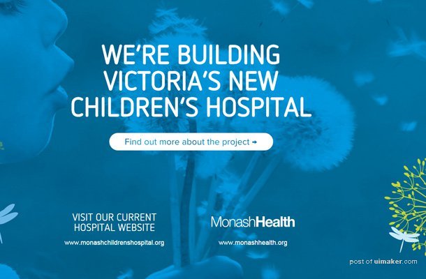 new children hospital blue website