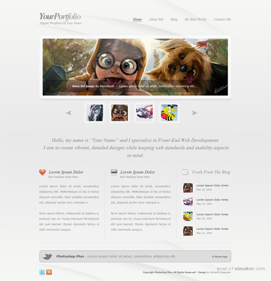 0159-02_clean_style_portfolio_layout