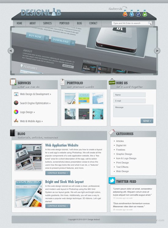 0159-10_lab_theme_webdesign_photoshop