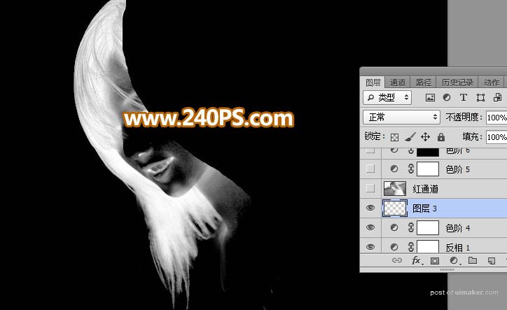 Photoshopͨٳ෢˿Ůͷ