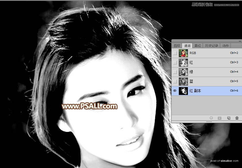 Photoshopͨٳ෢˿Ů