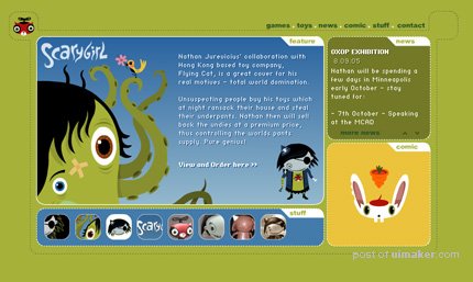 Web Design Scarygirl