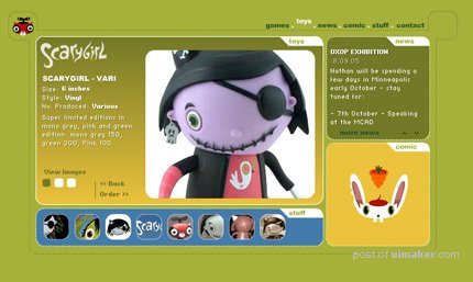 Web Design Scarygirl