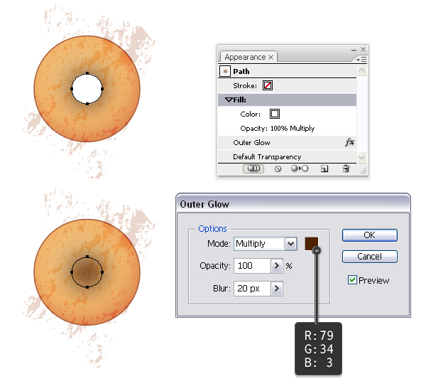 create donut hole