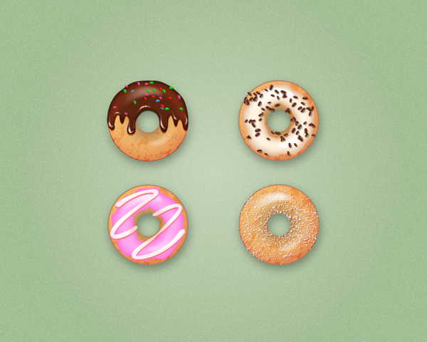 final donut icons