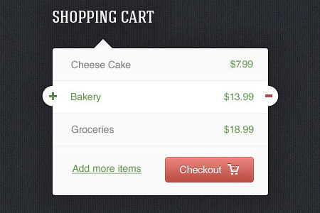 Beautiful Free Shopping cart PSD Designs