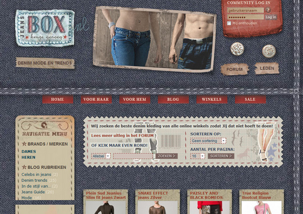 Jeans Box